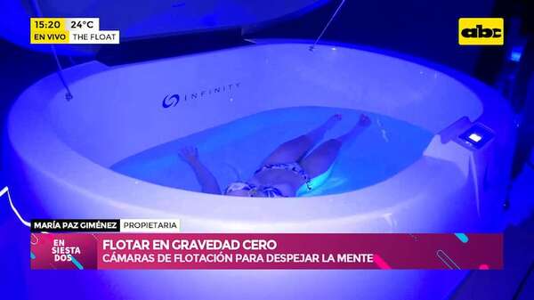 Flotar en gravedad cero: cámaras de flotación para despejar la mente y equilibrar el cuerpo - Ensiestados - ABC Color
