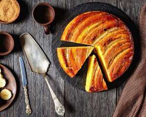 Esta torta invertida de bananas caramelizadas es el postre ideal - Gastronomía - ABC Color
