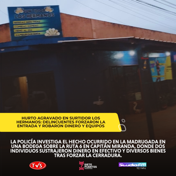 Hurto Agravado en Bodega de la Ruta 6: Investigaciones en Curso - TVS