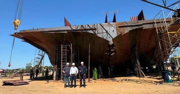 Diario HOY | “Don Toyo”, la embarcación paraguaya más grande estará lista antes de fin de año
