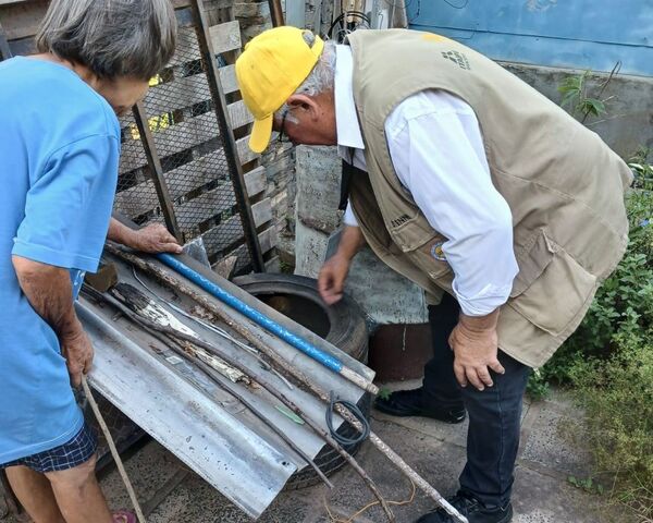 ¡Esyryry ñati’û! Evitan criaderos del mosquito Aedes aegypti en Villa Hayes