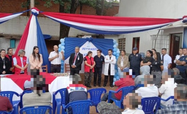 Campaña de prevención al cáncer de próstata en la cárcel de CDE