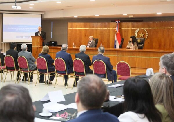 Ministros de la Corte Suprema participaron de la apertura del seminario sobre Inteligencia Artificial, Estado de Derecho y Sistema de Justicia