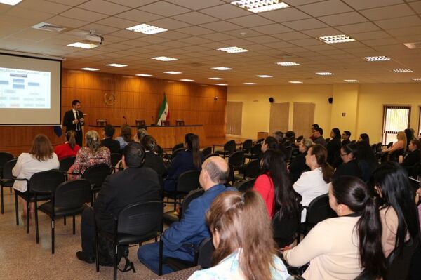 Socializaron sistema disciplinario e inducción para correcto llenado de planillas de informes de magistrados