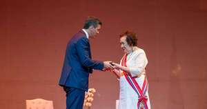 Diario HOY | Gilda Ruiz recibe la Orden Nacional del Mérito en grado de “Gran Cruz”