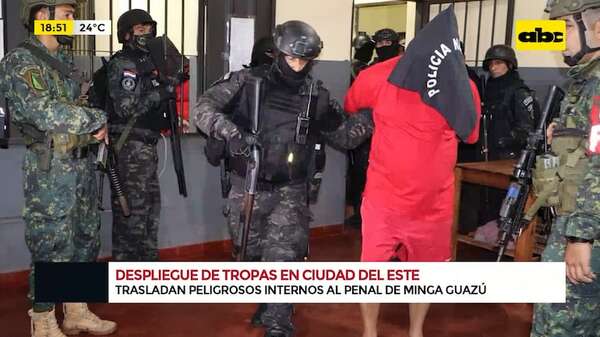 ¿Quiénes son los internos trasladados al centro de máxima seguridad de Minga Guazú? - Crimen y castigo - ABC Color