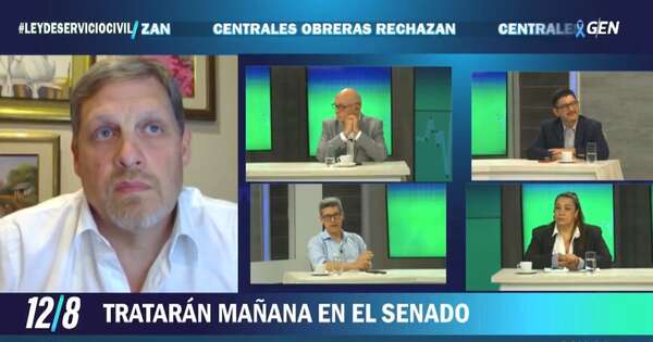 La Nación / Proyecto de ley de servicio civil no prohíbe la huelga, dejan en claro