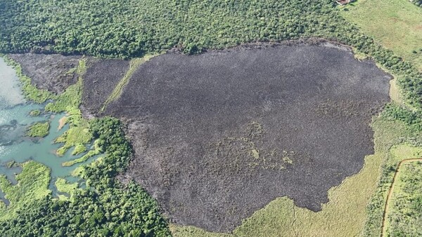 Tras 10 horas de trabajos, sofocan incendio en Parque Tacurú Pucú y Reserva de Tatí Yupí