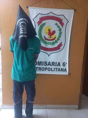 Capturan a joven de 18 años por hurto de motocicleta en Asunción   - Policiales - ABC Color