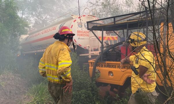 Bomberos de Itaipú sofocan voraz incendio en Tatí Yupí, e instan a la conciencia ciudadana – Diario TNPRESS