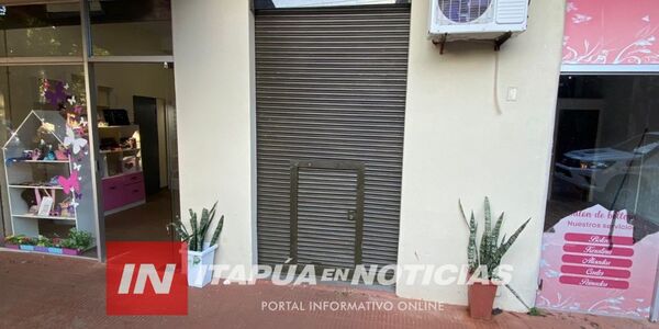 HURTARON VARIAS PRENDAS DE VESTIR DE COMERCIO EN ENCARNACIÓN  - Itapúa Noticias