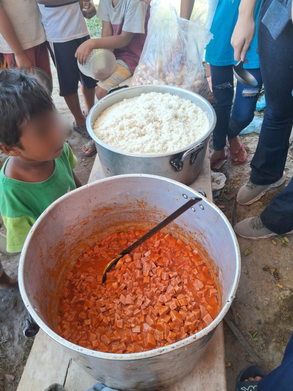 Comedor «Alto Refugio» en Concepción recibe donaciones para alimentar a 60 niños