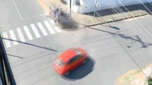 Video: Una joven de 18 años fallece tras brutal choque de autos en el centro de Capiatá