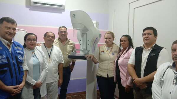 Instalan equipo de mamografía en Fuerte Olimpo y su uso está pendiente de capacitación del personal de blanco - Noticias del Chaco - ABC Color