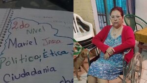 Kuña guapa: A sus 52 años terminó el quinto curso como mejor alumna