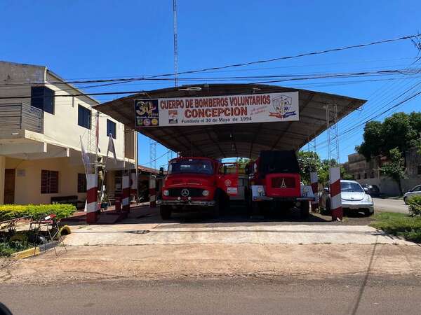 Concepción: bomberos voluntarios harán colecta anual - Nacionales - ABC Color