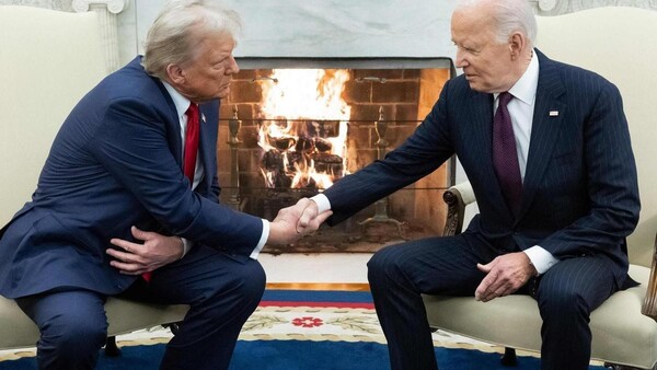 Donad Trump regresó a la Casa Blanca para proceso de traspaso de poder - 1000 Noticias