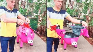 Parrillas con forma de chancho causan furor entre los asadores