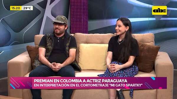 Actriz paraguaya galardonada en Colombia: premio a mejor actuación en el Tengo Fe Film Festival - Ensiestados - ABC Color