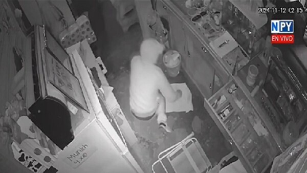 Capitán Miranda: Delincuentes vacían bodega