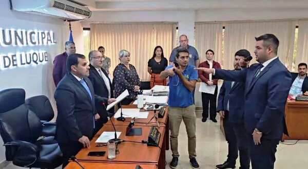 Asume nuevo presidente de la Junta Municipal de Luque •