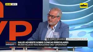Video: superintendente de Salud advierte sobre clínicas “estéticas” irregulares que operan en el país - Mesa de Periodistas - ABC Color