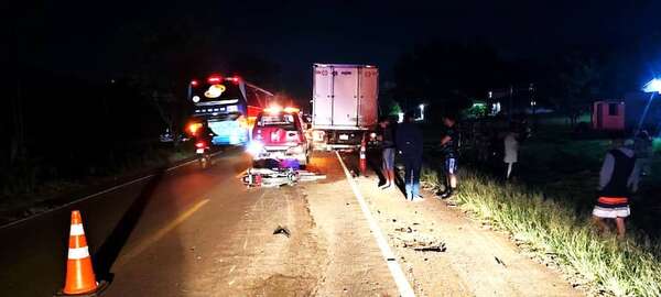 Accidente fatal en la ruta PY01: un docente pierde la vida tras choque frontal con camión - Nacionales - ABC Color