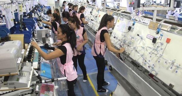 Al cierre de octubre las exportaciones de las industrias maquiladoras totalizaron USD 918 millones