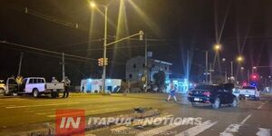  MENOR RESULTÓ CON LESIONES TRAS ACCIDENTE EN ENCARNACIÓN  - Itapúa Noticias