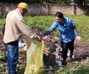 Exitosa minga ambiental en Juan E. O’Leary para terminar con los criaderos de mosquitos – Diario TNPRESS