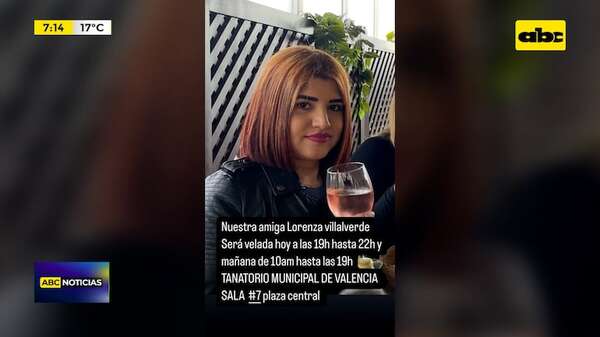Video: Hallan cuerpo de paraguaya desaparecida tras fenómeno climático en España - ABC Noticias - ABC Color