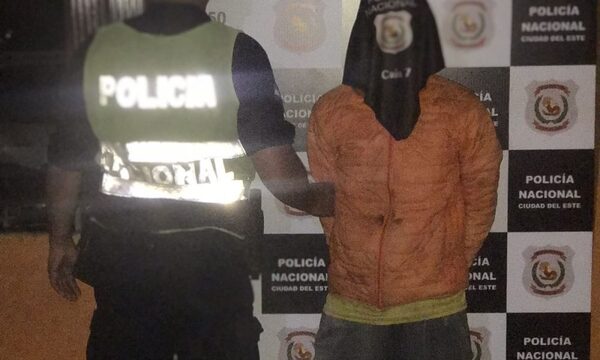 Detienen a sujeto tras hurto en vivienda