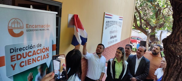 Municipio Encarnaceno inaugura tres nuevas aulas en el Centro de Formación Permanente