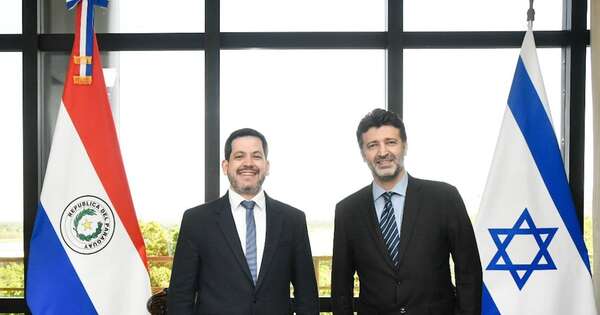 La Nación / Exploran oportunidades de cooperación: Latorre recibe a embajador de Israel