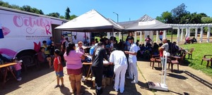 Jornada de atención médica en Barrio Pacu Cuá