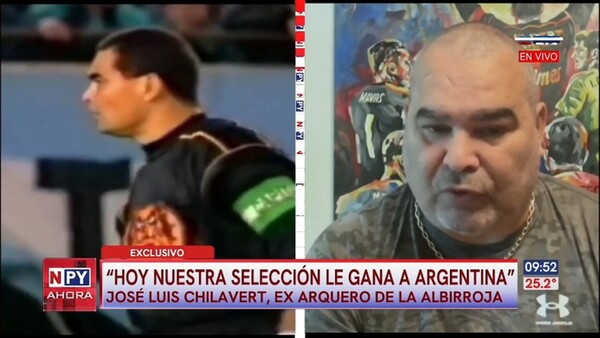 Chilavert pide "respirarle en la nuca a Messi" y vaticina victoria con gol de...