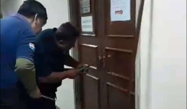 Video: denuncian presunta “quema de archivo” en depósito donde debería trabajar la hermana de Yamy Nal - Policiales - ABC Color