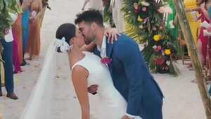 La romántica boda de Alba Riquelme y Renato Prono en Cuba