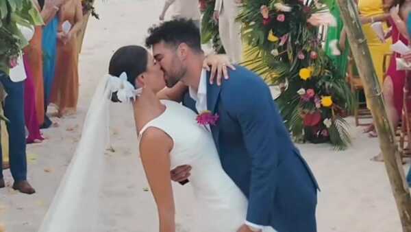 La romántica boda de Alba Riquelme y Renato Prono en Cuba
