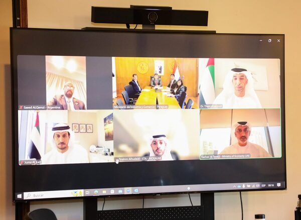 Ministers of Paraguay and the UAE initiate economic cooperation - .::Agencia IP::.