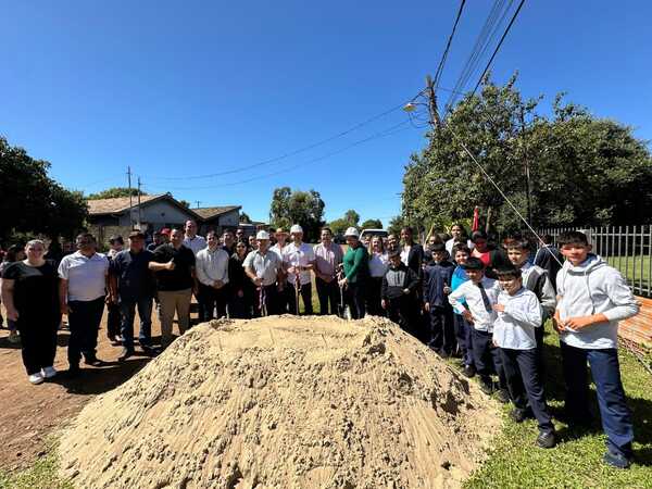 Municipio inicia obras de empedrados en el barrio Florida de Cambyretá