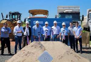 Con primera palada en el barrio Navegantes, comienzan las obras en Aquadelta - Empresariales - ABC Color