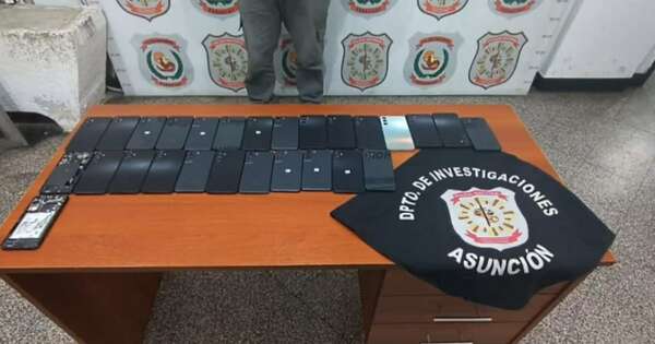 La Nación / Imputan a una persona por el hurto de 413 celulares de alta gama