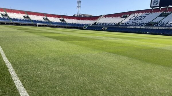 Versus / ¡Espectacular! Así luce el mosaico para el partido de la Albirroja