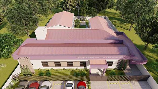 Gobernador de Alto Paraná inicia obras del Centro Regional de las Mujeres | DIARIO PRIMERA PLANA