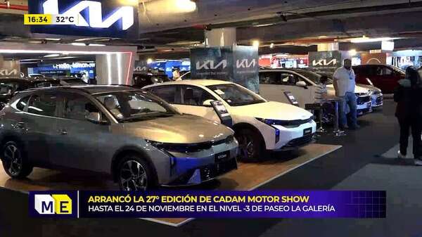 Arrancó la 27ª edición de Cadam Motor Show: hasta el 24 de noviembre, en Paseo La Galería - Mundo empresarial - ABC Color