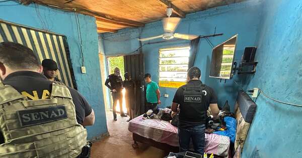 Diario HOY | Desbaratan foco de venta de drogas al menudeo en Itauguá y detienen a cabecilla