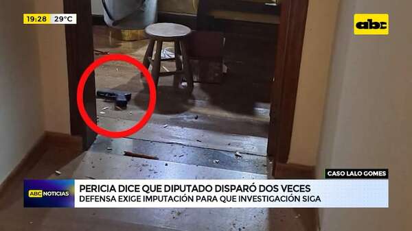 Video: pericia del MP dice que el diputado habría disparado dos veces durante el enfrentamiento - ABC Noticias - ABC Color