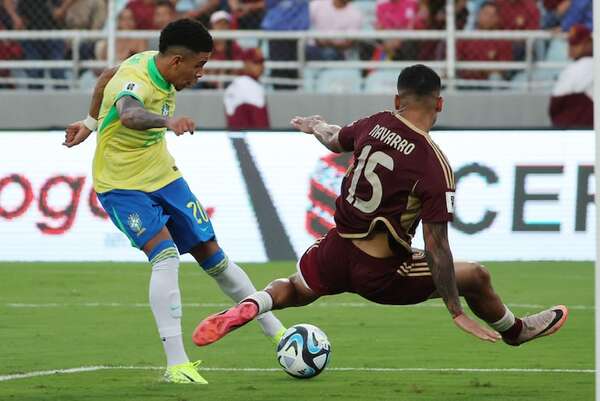 Venezuela empata 1-1 con Brasil y eclipsa el retorno de Vinicius Jr - Fútbol - ABC Color