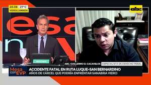 ¿Cuántos años de cárcel podría enfrentar Sanabria Vierci?: análisis de un especialista - Mesa de Periodistas - ABC Color